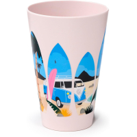 set de 4 gobelets durables Volkswagen VW Bus T1 “Waves” (450 ml)